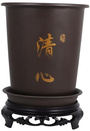 OFFSCH 2sätze Blumentopf Mit Silikonboden Große Orchideentöpfe Für Zimmerpflanzen Leichte Und Robuste Pflanztöpfe Für Innen Und Gartenbereich Elegante Langlebige Blumenkübel Für