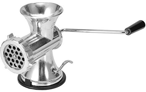 Tritacarne manuale, lega di alluminio 17 × 17 × 12 mm manuale tritacarne Stuffer, accessori per la cucina domestica