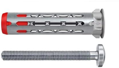 Cheville métallique pour corps creux DuoHM 4x55 avec tête à vis cylindrique, empreinte PZ, 20 pièces
