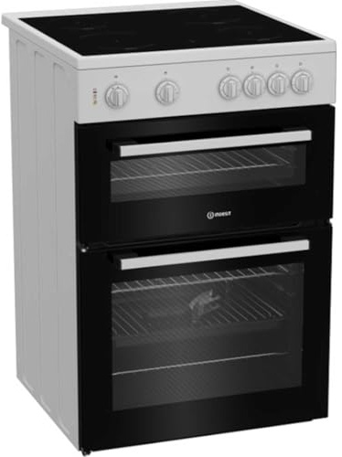 Indesit IT60V9KMW/UK 60cm Electric Twin Cooker - White