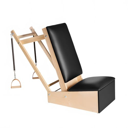 Holzpilates Armstuhl, hochwertige professionelle Pilates -Ausrüstung für Zuhause, Studio, ergonomisches Design