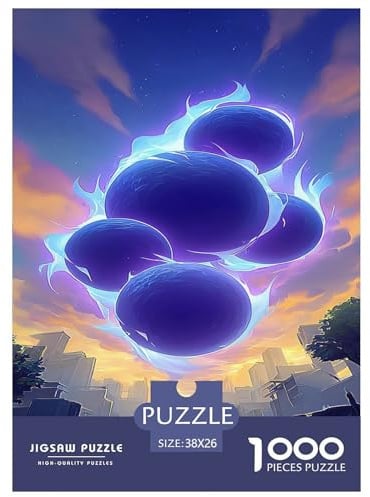 Leuchtende Kugeln Puzzle 1000 Teiliges Herausforderungsspielzeug Erwachsene Und Kinder Surreal Unmögliches Puzzle Bildungsherausforderung Geschenk Für Home Dekoration 38x26cm/1000pcs