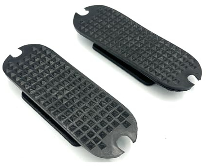 Equine Smile ES5002 Plantillas para estribos Fillis Stirrup Treads Easyfit - Almohadillas de goma para estribos (12 cm)