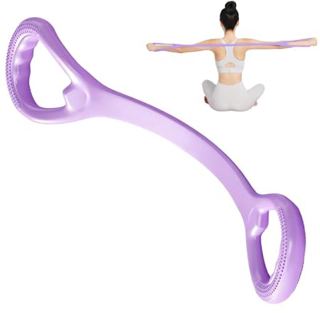 Banda Elastica,Attrezzatura a Regolabile Antiscivolo Portatile | Bande Per Esercizi Con Maniglie - Donne e Uomini Yoga Esercizio Casa Ufficio Palestra Spalle e Schiena
