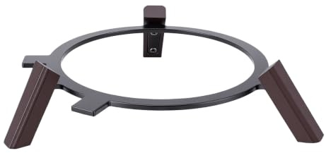 Dpofirs Högtalarställ, Skrivbordsstativ för HomePod 1:a Gen/2:a Gen/Mini, Metallram och Halkfria Silikonplatta