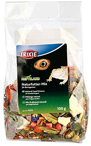Trixie 76265 Naturfutter-Mix für Bartagamen, 100 g