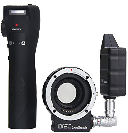 Aputure DEC lensregain Adaptateur pour télécommande sans Fil pour MFT Micro 4/3 pour Appareil Photo sans Miroir Objectifs Canon EF
