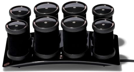 T3 - Volumizing Hot Rollers LUXE | Premium Hair Curler Set for Long Lasting Volume, Body & Shine | Set of 8-4 XL (1.75) & 4 Large (1.5”)