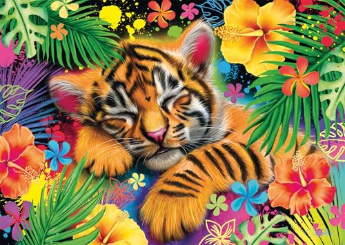 Schmidt | Tiger Cub | 1,000 Piece Jigsaw Puzzle | Age 14+ | Jigsaw Puzzle | Age 14+