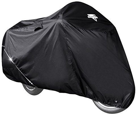 Nelson Rigg USA Defender Extreme Motorcycle Cover; Waterproof; Outdoor All Weather; Fade Resistant; Ventilated; Reflective; Lock Grommets; Storage Bag (XX-Large)