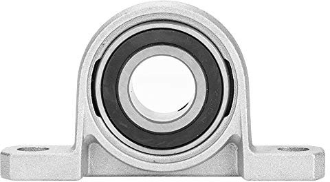 Lager Stehlager, 20mm Zinklegierung montiert Gehäuse Lager Einsatz Loch horizontale Schraube Metall Kugelwelle KP000.