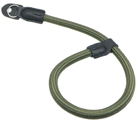 HITHUT Adjustable Rope Camera Wrist Strap Hand Strap for SLR DSLR Digital Mirrorless Cameras Green