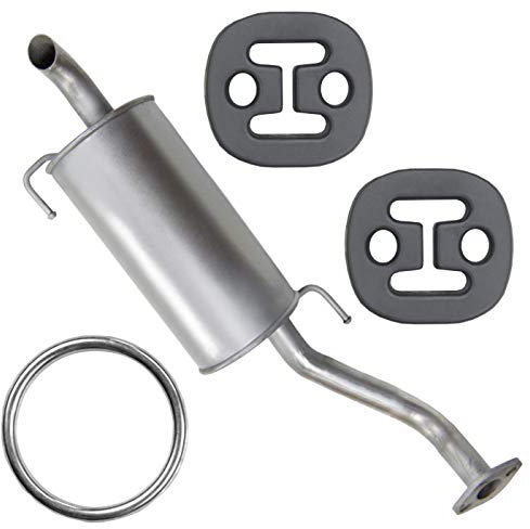 Endschalldämpfer Auspuff Endtopf für Micra 3 III K12 1.0 1.2 1.4 1.5 dCI