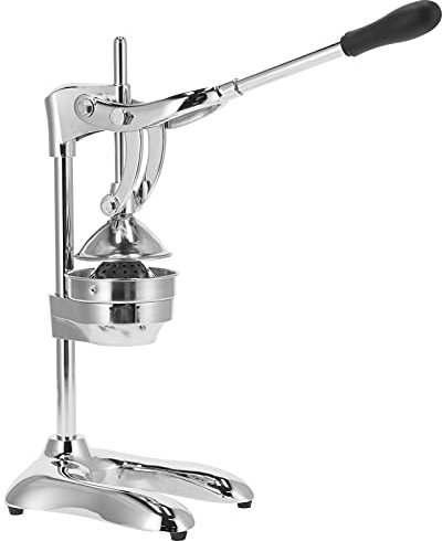 Wakects Kommerzielle manuelle Saftpresse, Edelstahl, Limettenpresse, Ständer, Haushaltsbedarf, 24,9 x 20,1 x 49 cm