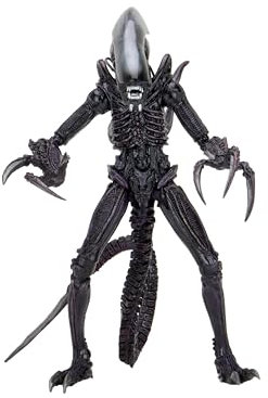 NECA Alien 7 Actionfigur Razor Claws Alien vs. Predator grau, Bedruckt, 100% Kunststoff