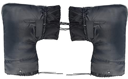 Motorradlenker Stulpen Handschuhe, Motorrad Lenkerabdeckung Wasserdicht Fahrrad Lenker Handschuhe Winddicht Lenkerhandschuhe Handabdeckungen Lenkerstulpen Lenkermuffen Handwärmer Schutzhandschuhe