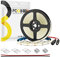 FCOB COB LED Streifen Flexibel Hohe Dichte Warmweiß 3000K 480LEDs/m 9W/m 16.4FT/5M DC24V 8mm Breite CRI90+ Dimmbar LED Strip Uniform Helligkeit für DIY Dekoration(Nicht inhalt Netzteil＆Steuerung)