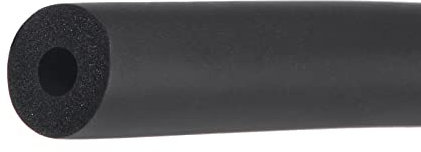 Rebower 1/4 Tuyau Isolation Tuyau Chaleur Préservation Mousse Tuyau Poignée Poignées, [pour plombserie Isolation Enveloppe] - 20/Noir