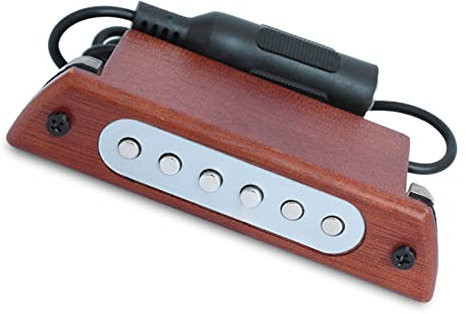 micros Guitare Acoustique Micro Guitare Acoustique sans Trou Micro Rosace Guitare Acajou