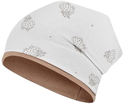 Smarilla Mädchen Beanie Übergangsmütze aus Baumwolle | Doppellagig | Atmungsaktiv | Weiche Kindermütze mit niedlichen Tiermotiven für Frühling, Herbst & milde Wintertage