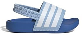 adidas Mixte bébé ADILETTE ESTRAP SLIDES INFANTS, Clear Sky/Cloud White/Bright Royal, 24 EU