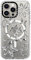 CASETiFY Clear Case for iPhone 15 Pro Max [Not Yellowing / 6.6ft Drop Protection/Compatible with Magsafe] - Chrome Doodles - Clear