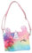 TOGEVAL 1stück Regenbogen Einhorn Umhängetasche Für Mädchen Plüsch Schultertasche Einhorn Handtasche Für Partys Und Kompakte Crossbody Geldbörse Mit Süßem Design