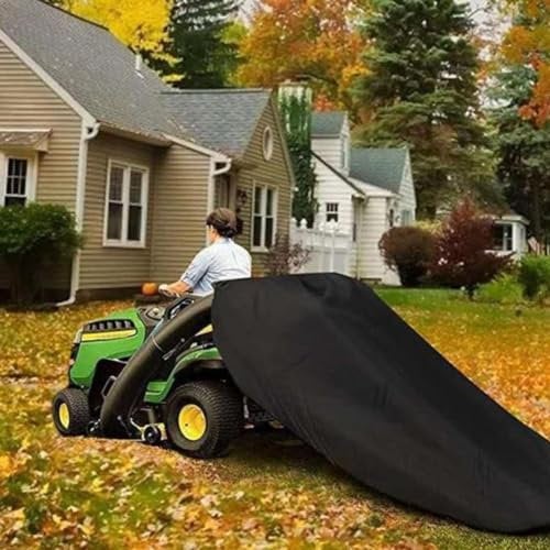 Lawn Tractor Grass Catcher Bag, 54 cu ft Mower Leaf Storage Bag Garden Leaf Grass Catcher Bags Collector Leaf Bagger for Riding Lawn Mower