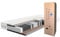 TULENA NOX Taschenfederkern Matratze 80x190 Federkernmatratze H3 + H4 Comfort 23cm hoch Probeschlafen Rollmatratze Wendematratze