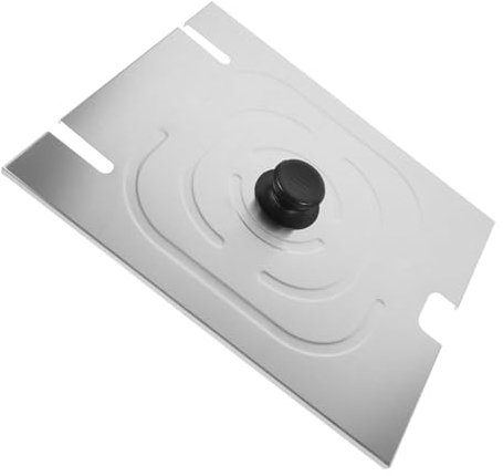 Alipis Couvercle Détachable Acier Inoxydable Pour Friteuse Électrique Plaque Séparatrice De Résidus Antiadhésive Sécurité Anti-brûlure Accessoire De Remplacement Pour Friture Facile Et Ra