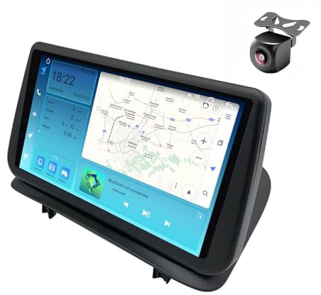 Android 13 Car Radio para Renault Clio 3 Clio 3 2005 2006 2007 2008-2014 2 DIN de Coche NAVEGACIÓN con Pantalla Táctil 9 Pulgadas Reproductor Multimedia Autoradio FM SWC Carplay (M400S 8core 4+64G)