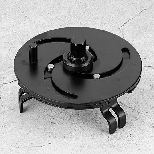 Greensen Entfernen-Schlüssel für Tankdeckel, Universal-3-Arm-Tankgeber-Schlüssel, 100–170mm Verstellbar Kraftstoffpumpendeckel Schraubenschlüssel Tank Deckel Entfernen Werkzeug