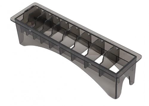 Guide Limit Kamm Aufbewahrungsbox, Guide Aufbewahrungskoffer für universelle Haarschneidemaschinen und Trimmer 10 Gitter Führungskamm Container，Für die Aufbewahrung von Haarschneidemaschinen