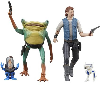 Star Wars The Black Series Cal Kestis, Turgle & Skoova Stev, Star Wars Jedi: Survivor Action-Figuren zum Sammeln (Skala 15 cm)
