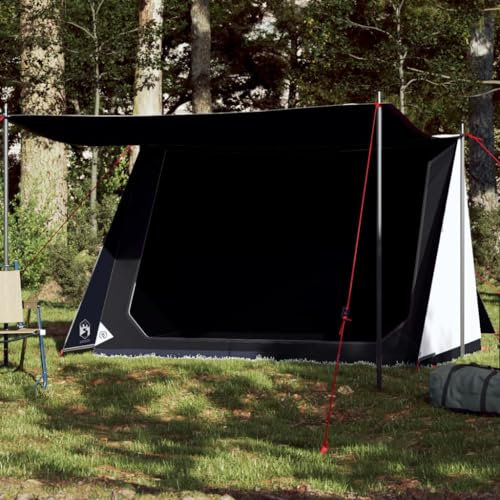 Somanki Tienda de campaña 2 Personas Tela Opaca Impermeable Blanco, Camping Tienda - 94532