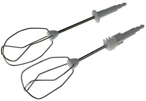 Rührbesen kompatibel mit/Ersatzteil für Bosch 00659072 MFQ3555, MFQ3560, MFQ36460, MFQ36490 Handmixer