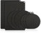 Meisterhome® Induktionsschutzmatte – Herdabdeckplatte - Herdabdeckung Induktionsfeld - Hitzeschutzmatte - Induktionsmatte für alle Größen - Silikon Matte - Induktion Schutzmatte - 8 Stück (Set 1)