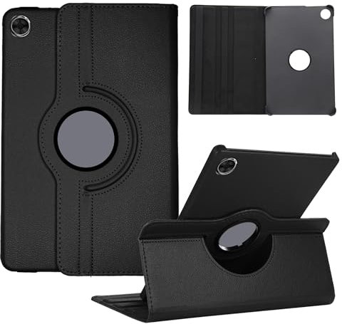 Funda Compatible con Samsung Galaxy Tab A8 10.5 Pulgada SM-X205/X200 Tableta 2021, Multiángulo Carcasa Cuero PU Soportes Giratorios de 360°