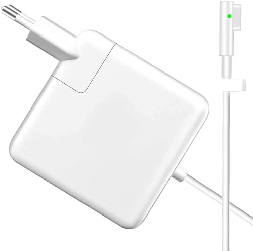 Cargador Macbook Pro,GwcLy 85W Mags L-Tip Cargador Macbook Pro,Adecuado para Mac Book Pro de 13 15 y 17'' (2006-2012) Antes de Mediados de 2012, Modelos A1212 A1286 A1278 A1181,etc.