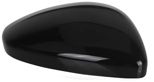 TYSMYXGS Carcasa Del Espejo Retrovisor Para Citroën C3 2016-2020 1607513080 Cubierta Exterior Del Alerón Izquierdo Y Derecho Espejo Cubierta(Negro brillante,Bien)