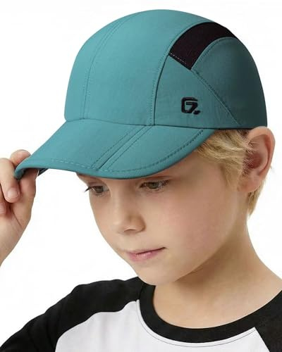 GADIEMKENSD Kinderhut, Faltbare Baseballkappe für Kleinkinder, UPF50+ Sonnenschutz, leicht und atmungsaktiv, geeignet für Jungen und Mädchen von 2 bis 9 Jahren