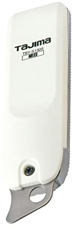 TAJIMA TBY-S130S - Escofina para paneles de yeso de 130 mm con lima de hoja Tetra multidireccional y extremo de conductor