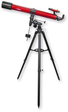 Carson Red Planet RP-400 Refraktor-Teleskop für Astronomie, 50-100 x 90 mm