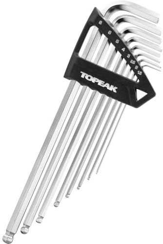 Topeak Innensechskantschlüssel Set DuoHex, Silver, One Size, TPS-SP40