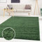 ayshaggy Shaggy Teppich Hochflor Langflor Einfarbig Uni Grün Weich Flauschig Wohnzimmer, Größe: Läufer 80 x 300 cm