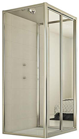 Box Doccia 3 lati 70x80x70 CM H198 trasparente mod. Urban Trio P