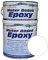 Damp Proof Epoxy Resin Water Based Paint for Garages, Walls, Basements and Tanks - 1L (White)