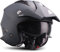 SOXON® SR-400 Mono „Navy“ · Jet-Helm · Motorrad-Helm Roller-Helm Scooter-Helm Moped Mofa-Helm Chopper Retro Vespa Vintage Pilot · ECE 22.05 Sonnenvisier Schnellverschluss Tasche S (55-56cm)