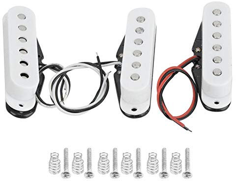 E-gitarre Pickup, 3 Stücke Pickup Set Single Coil Pickups für E-gitarre Teile Ersatz