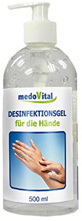 MedoVital Desinfektionsgel für die Hände, 500 ml